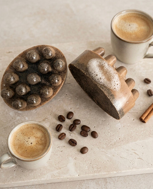 Coffee Cappuccino High-Voltage Artisan Soap Bar