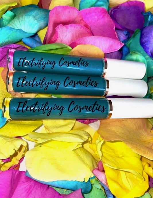 Genie | Iridescent Teal Shimmer Gloss 🌊✨